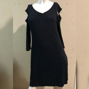 Love Scarlett Black Open Shoulder Dress Medium